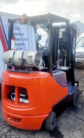 doosan gc25e-5 propane forklift